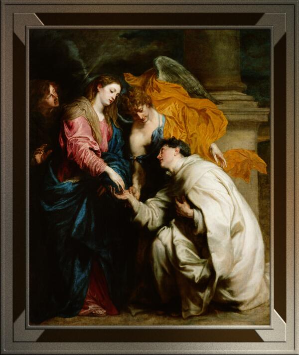 Blessed Joseph Hermann by Anthony van Dyck by xzendor7